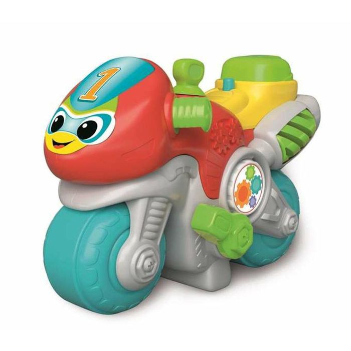 Moto mundial marcial, colorida moto que también es un divertido centro de actividades 30x21x13cm Moto mundial marcial, colorida moto que también es un divertido centro de actividades 30x21x13cm