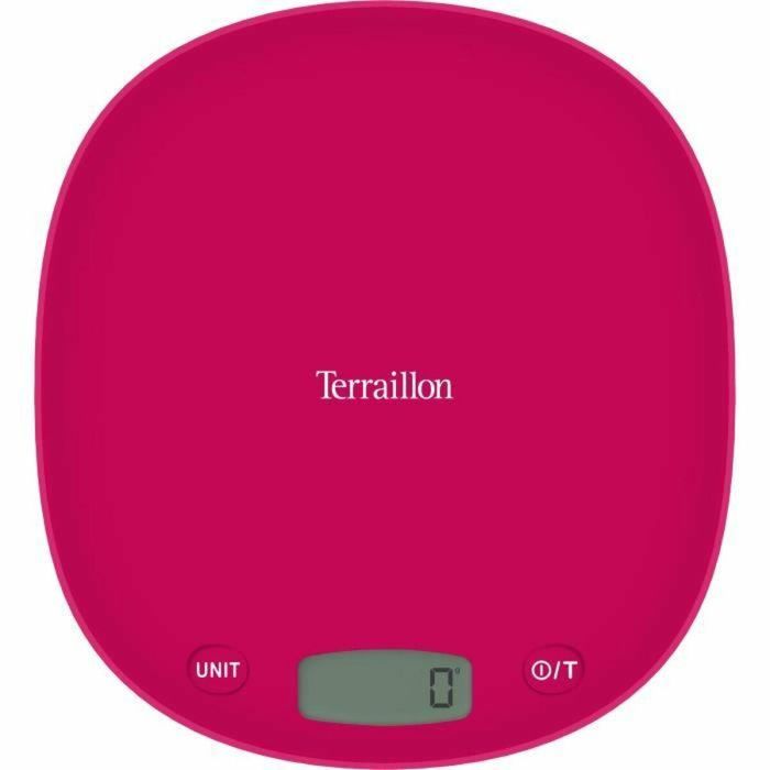 Terraillon TER3094570141338 Báscula de Cocina Electrónica Macaron One Cherry Capacidad 3 kg, Graduación 1 g, Conversión Líquidos Terraillon TER3094570141338 Báscula de Cocina Electrónica Macaron One Cherry Capacidad 3 kg, Graduación 1 g, Conversión Líquidos