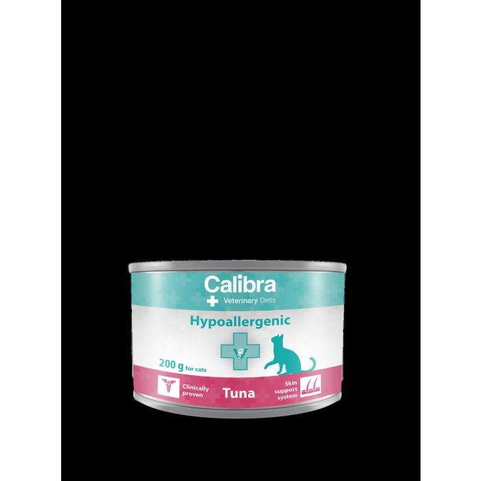 Calibra Vet Diet Cat Hypoallergenic Atun 6x200 gr Calibra Vet Diet Cat Hypoallergenic Atun 6x200 gr