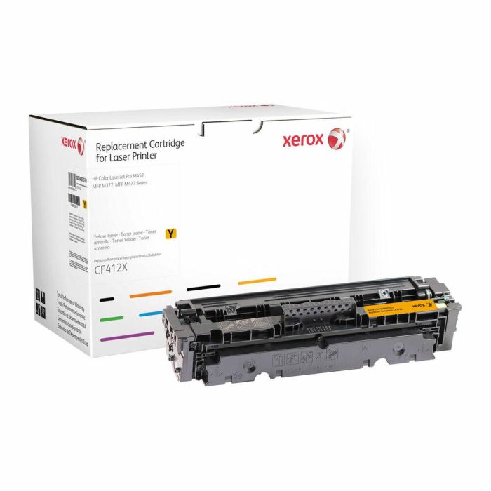 Xerox Everyday Remanufactured Toner Amarillo Para Laserjet Pro M452Dn- M452Nw - M477Fdn - M477Fdw - M477Fnw Cf412X Xerox Everyday Remanufactured Toner Amarillo Para Laserjet Pro M452Dn- M452Nw - M477Fdn - M477Fdw - M477Fnw Cf412X