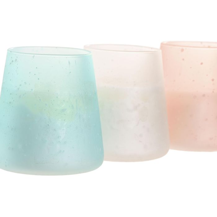 Vela Shabby DKD Home Decor Azul Blanco 9 x 10 x 9 cm (6 Unidades) 1 Vela Shabby DKD Home Decor Azul Blanco 9 x 10 x 9 cm (6 Unidades) 1