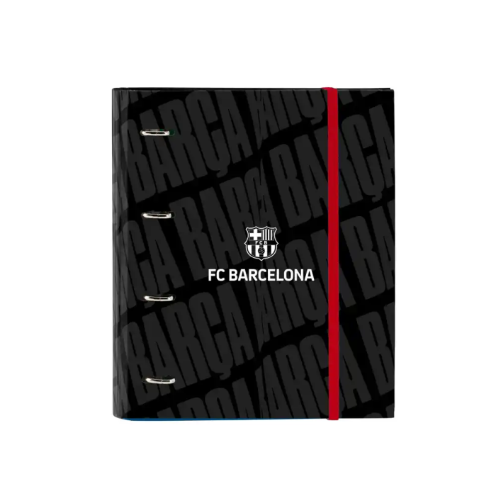 Safta Carpeta con Recambio DIN A4, Cuadro 5 mm, Goma y Separadores, FC Barcelona 0 Safta Carpeta con Recambio DIN A4, Cuadro 5 mm, Goma y Separadores, FC Barcelona 0