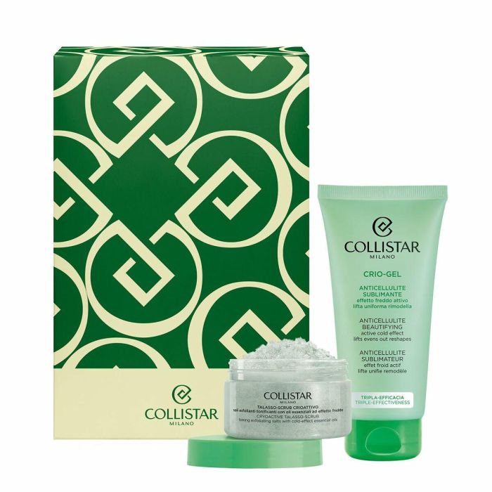 Collistar Crio-Gel Anticelulítico Estuche 2 piezas - Gel anticelulítico y exfoliante