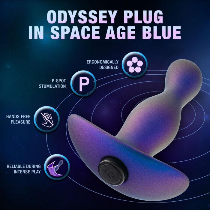 Vibrador Anal Negro Blush Anal Adventures Morado 4 Vibrador Anal Negro Blush Anal Adventures Morado 4