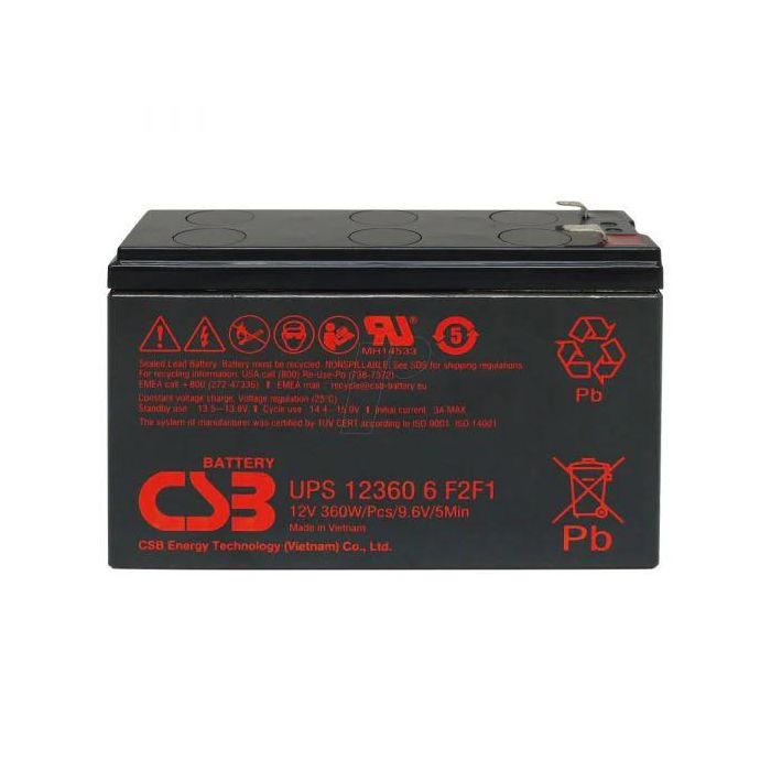 Batería para SAI Riello BAT 12-6.5 0 Batería para SAI Riello BAT 12-6.5 0