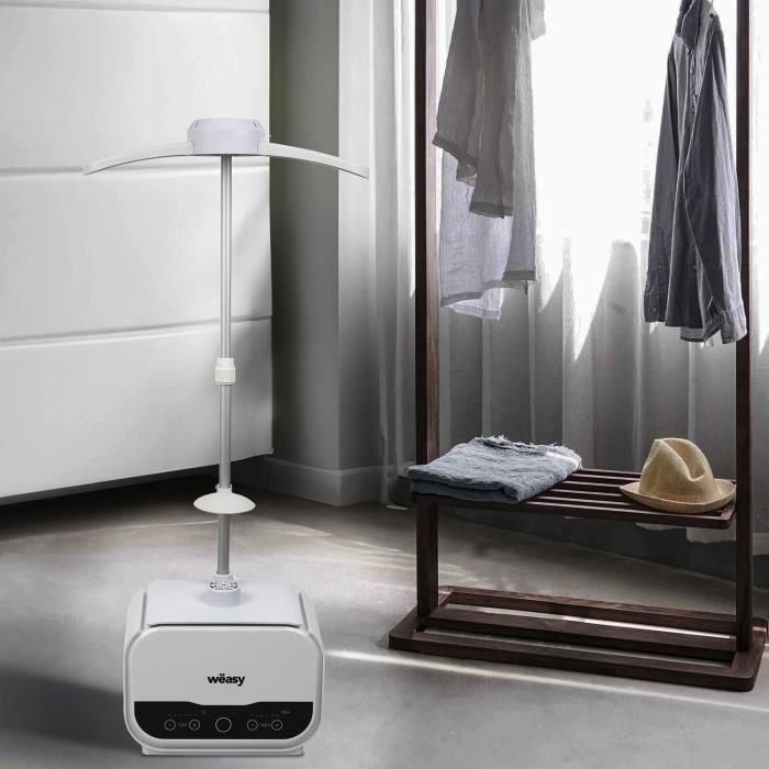 Maniquí de planchado - HKoeNIG - Magic Pressing - 1200 W - Con funda para pantalón - Blanco 1 Maniquí de planchado - HKoeNIG - Magic Pressing - 1200 W - Con funda para pantalón - Blanco 1