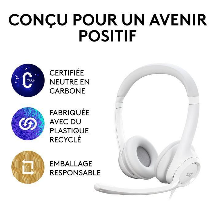 Logitech H390 Auriculares USB-A con Micrófono con Cancelación de Ruido, Cascos de Diadema Acolchados para PC, Videollamadas 13 Logitech H390 Auriculares USB-A con Micrófono con Cancelación de Ruido, Cascos de Diadema Acolchados para PC, Videollamadas 13