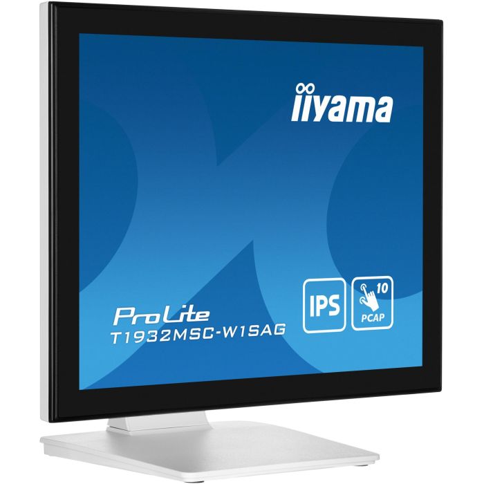 IIYAMA T1932MSC-W1SAG Monitor Táctil 19" Full HD LED M-Touch HDMI DP USB Blanco para Punto de Venta 11