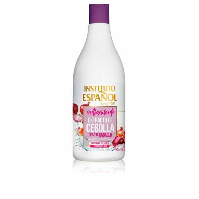 Instituto Español Champú Extracto de Cebolla 750 ml - Favorece el crecimiento del cabello y combate la caída