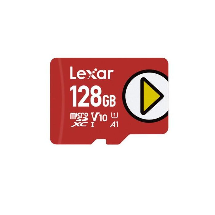 Lexar Tarjeta MicroSDXC PLAY 128GB UHS-I C10 A2 V30 U3, Velocidad Lectura 205MB/s, Escritura 140MB/s LMSPLAY128G-BNSNG Lexar Tarjeta MicroSDXC PLAY 128GB UHS-I C10 A2 V30 U3, Velocidad Lectura 205MB/s, Escritura 140MB/s LMSPLAY128G-BNSNG