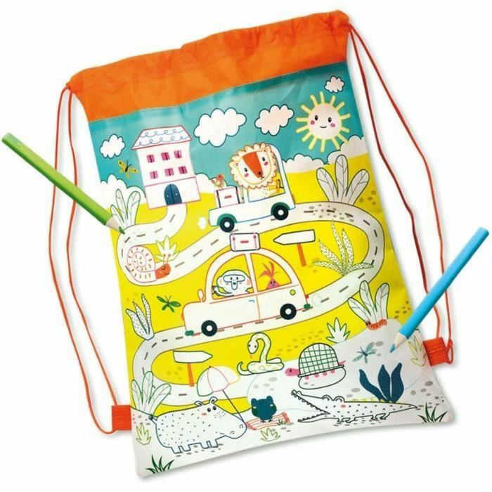 Ses Creative SES8710341022396 Bolsa de viaje repleta de juegos y actividades para niños 3