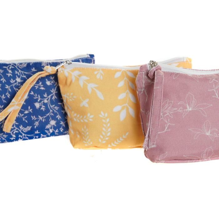 Neceser Boho DKD Home Decor Azul Marino Amarillo 6 x 13 x 17 cm (6 Unidades) 1 Neceser Boho DKD Home Decor Azul Marino Amarillo 6 x 13 x 17 cm (6 Unidades) 1
