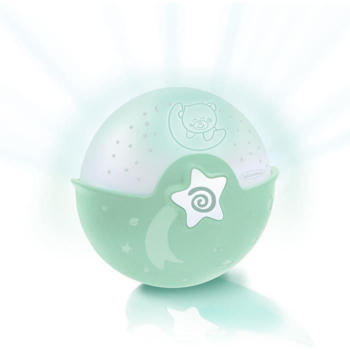 Lámpara de proyector - INFANTINO - 302048 - Verde menta Lámpara de proyector - INFANTINO - 302048 - Verde menta