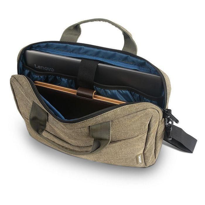 Lenovo T210 Maleta Portátil Casual Toploader 15.6" Repelente al Agua con Organizador Interno y Compartimento Acolchado 3