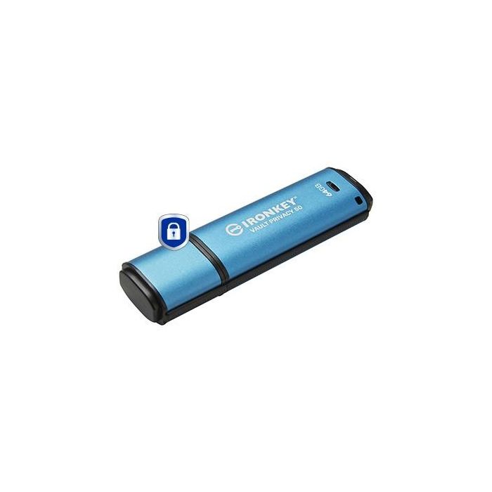 STICK 64GB Kingston IronKey Vault Privacy 50 retail 1