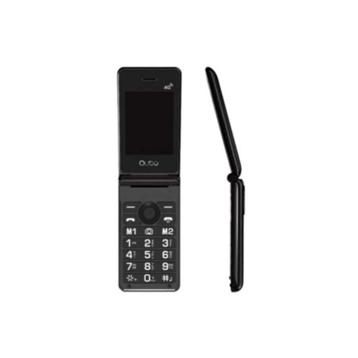 Qubo Teléfono Móvil X-28 4G para Personas Mayores Negro Qubo Teléfono Móvil X-28 4G para Personas Mayores Negro