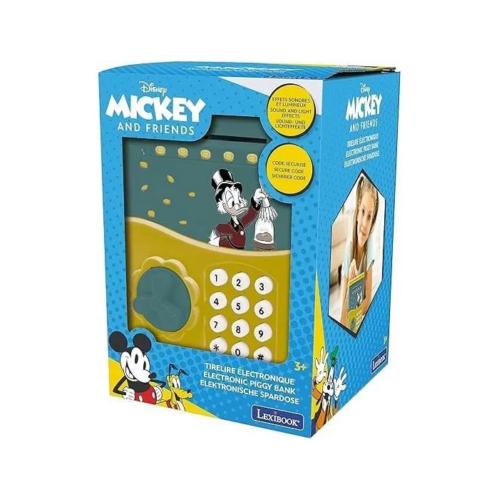 Lexibook Hucha Electrónica Scrooge Jg150Sc Disney Classic 4