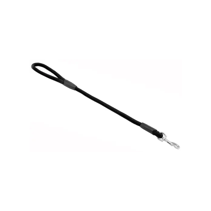Freedog Correa de Nylon Round Negro 15 mm 60 cm