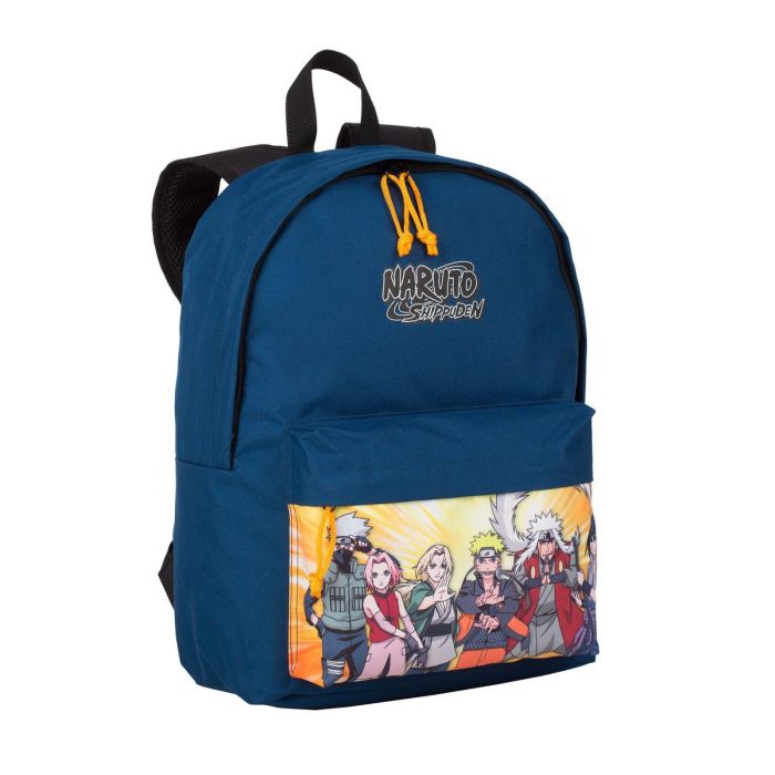 TOYBAGS Mochila Naruto de 41cm, ergonómica y acolchada, de poliéster resistente con interior forrado y personalizado
