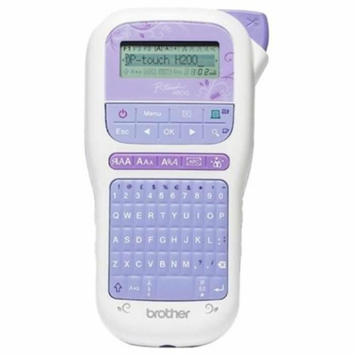 Brother PT-H200 Etiquetadora Portátil de Transferencia Térmica Monocromo 2 Brother PT-H200 Etiquetadora Portátil de Transferencia Térmica Monocromo 2