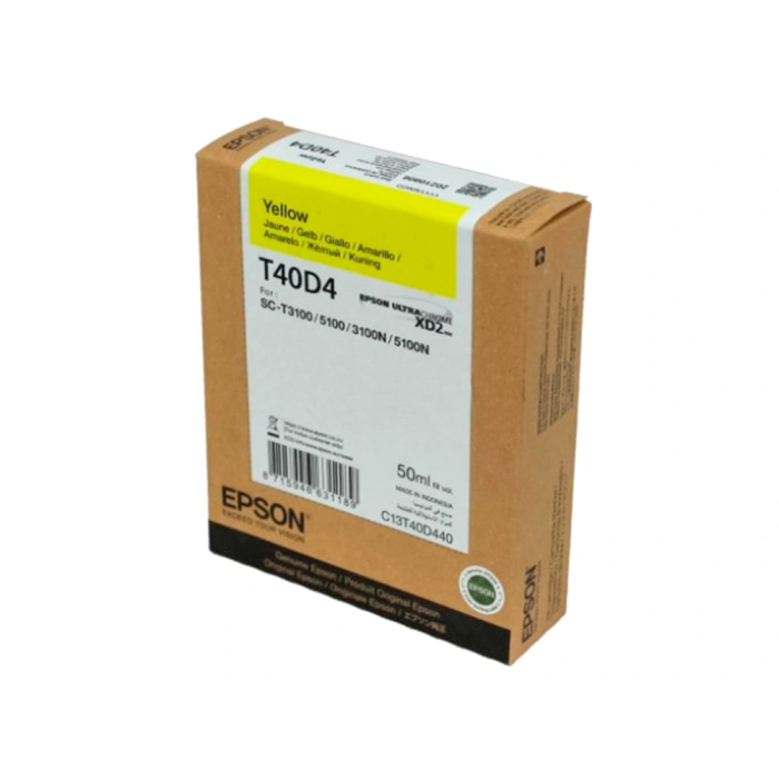 EPSON UltraChrome XD2 Yellow T40D440 (50ml) SC-T3100 / SC-T5100 1