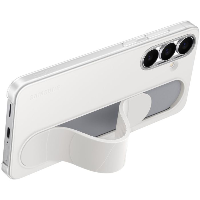 Samsung Standing Grip Cover fr Galaxy S25 FE, White 1