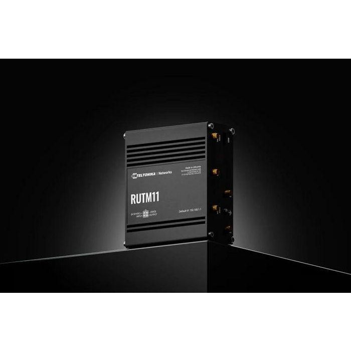 Teltonika Networks RUTM11 (EU) WiFi 4G LTE CAT6 ROUTER 4 Teltonika Networks RUTM11 (EU) WiFi 4G LTE CAT6 ROUTER 4