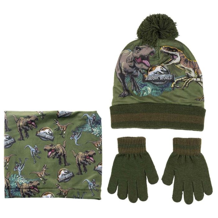 Gorro, Guantes y Braga de Cuello Jurassic Park 3 Piezas 3