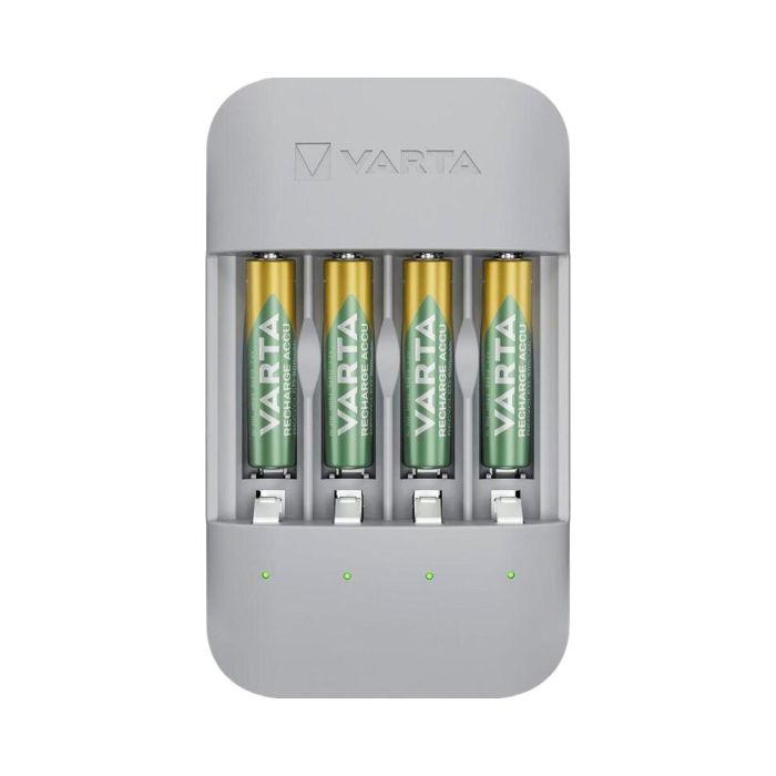 Varta 56813 Eco Charger Pro Cargador de Pilas con 4 Pilas AAA 800 mAh 1