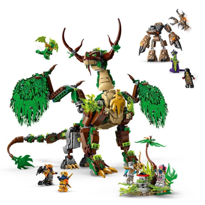 LEGO 71859 Ninjago Dragón De La Vida Set De Construcción Para Niños Y Niñas +9 Años Con 1050 Piezas Y 8 Minifiguras 2