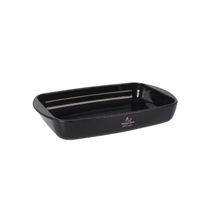 Fuente para Horno Santa Clara Silicona Vidrio de Borosilicato Rectangular 35 x 22,5 x 5,5 cm (2 Unidades) 1