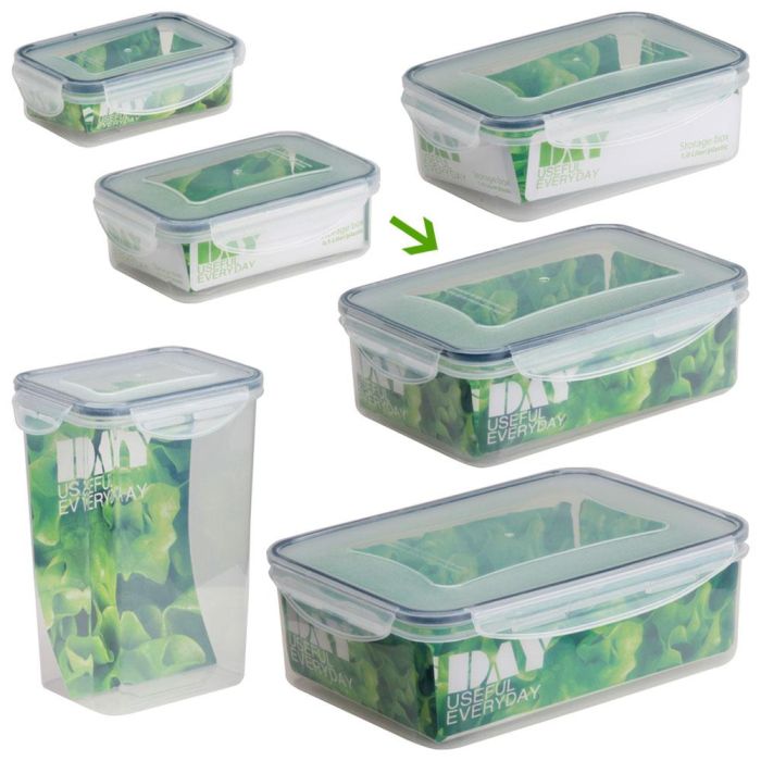 Day Recipiente Hermético Rectangular Storage 1.5 L Libre de BPA 2