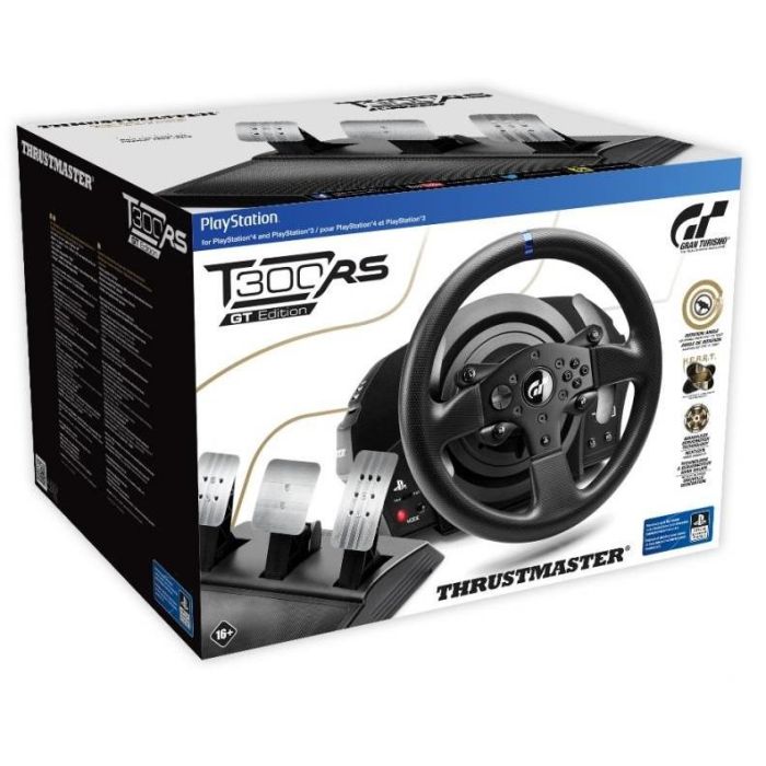 Thrustmaster T300 RS GT-Edition - Volante y Pedales para PS5, PS4 y PC 5 Thrustmaster T300 RS GT-Edition - Volante y Pedales para PS5, PS4 y PC 5