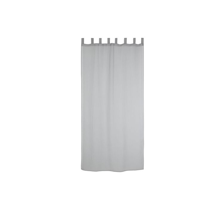 Visillo Urban DKD Home Decor Gris Claro 260 x 140 cm (2 Unidades) 4 Visillo Urban DKD Home Decor Gris Claro 260 x 140 cm (2 Unidades) 4