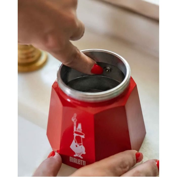 Cafetera Italiana Bialetti MOKA D&G Plateado Aluminio 6 Tazas 1