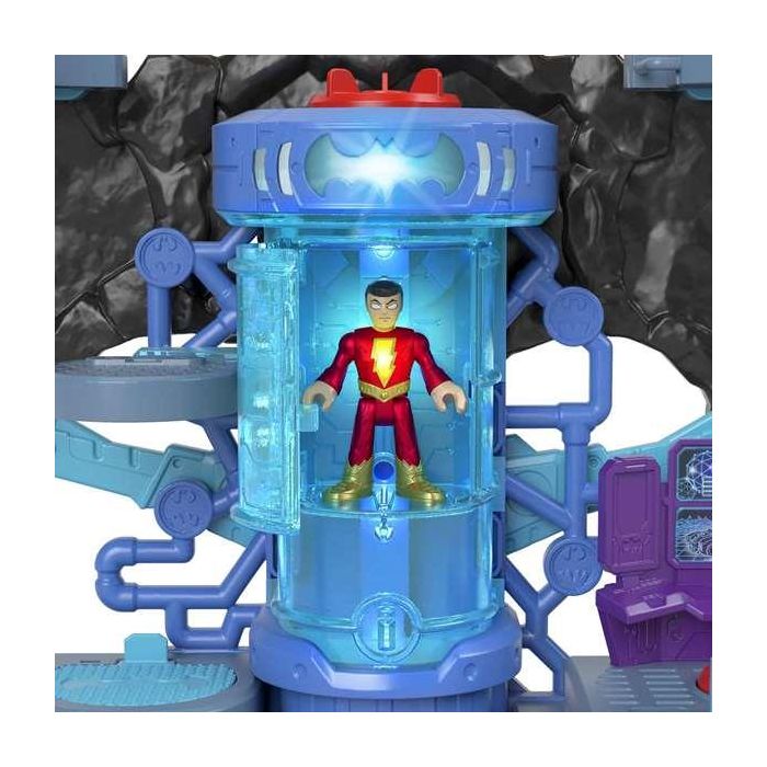 Batcueva de batman con sonidos y figura de batman se ilumina imaginext 6 Batcueva de batman con sonidos y figura de batman se ilumina imaginext 6