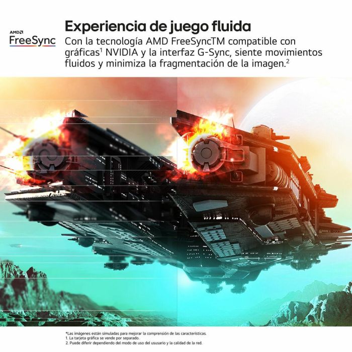 LG UltraGear™ de 27 pulgadas Monitor Gaming QHD de 200Hz | 1ms de tiempo de respuesta, Compatible con G-SYNC®, FreeSync™ 43 LG UltraGear™ de 27 pulgadas Monitor Gaming QHD de 200Hz | 1ms de tiempo de respuesta, Compatible con G-SYNC®, FreeSync™ 43