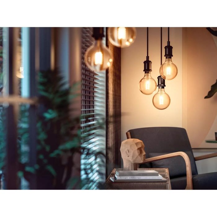 Philips Hue White E27 Filament Globe G93 550lm 4 Philips Hue White E27 Filament Globe G93 550lm 4