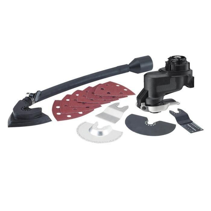 Black+Decker MTOS4 Cabezal Oscilante Multievo, 16.300 osc/min, Sin Herramientas, Compatible Bosch, Incluye 11 Accesorios Black+Decker MTOS4 Cabezal Oscilante Multievo, 16.300 osc/min, Sin Herramientas, Compatible Bosch, Incluye 11 Accesorios