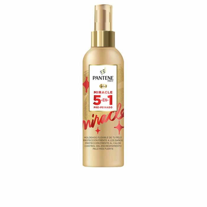 Pantene MIRACLE 5 EN 1 Spray Pre-Peinado y Protector de Calor 200 ml
