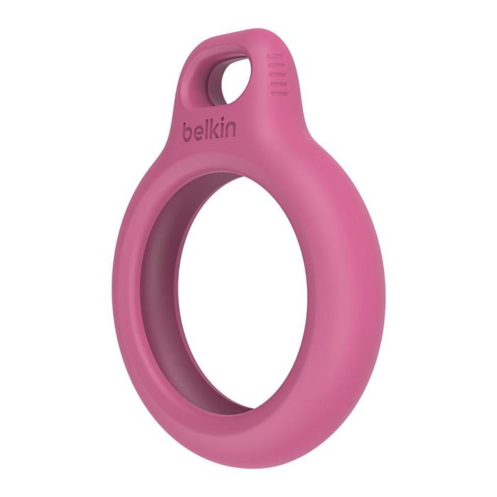 Belkin F8W973BTPNK Llavero para Apple AirTag Rosa - Protección y Estilo para tus Llaves y Mochilas 4