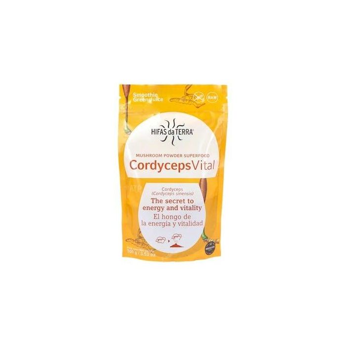 HIFAS DA TERRA Cordyceps Vital Polvo Ecológico 100gr (Energía y Vitalidad)