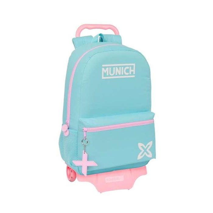 Safta 758 905 Mochila Escolar con Carro Munich Heaven 460x300x140 mm 1 Safta 758 905 Mochila Escolar con Carro Munich Heaven 460x300x140 mm 1