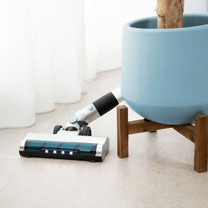 Cecotec 08403 aspiradora de pie y escoba eléctrica 2-in-1 stick vacuum Batería Secar Sin bolsa Negro, Azul, Acero inoxidable 3 Cecotec 08403 aspiradora de pie y escoba eléctrica 2-in-1 stick vacuum Batería Secar Sin bolsa Negro, Azul, Acero inoxidable 3