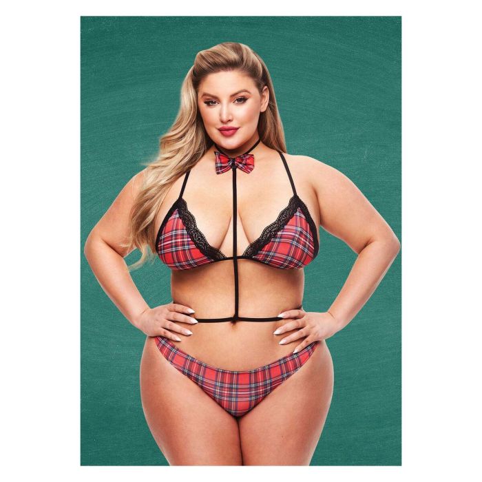 Disfraz Erótico Teacher’s Pet School Girl Multicolor Queen size 5 Disfraz Erótico Teacher’s Pet School Girl Multicolor Queen size 5