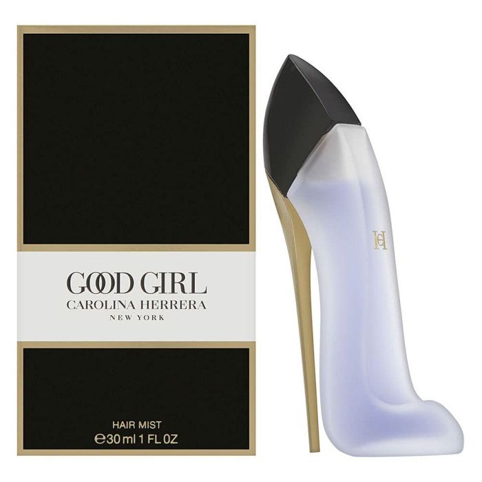 Carolina Herrera GOOD GIRL Hair Mist 30ml - Bruma de Perfume para Cabello Mujer Floral Oriental, Almendra, Café y Jazmín Sambac