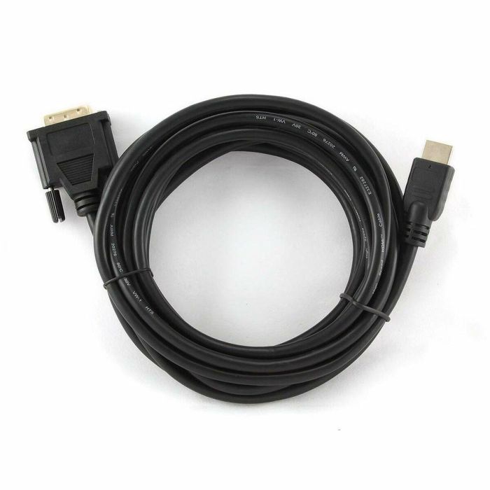 Adaptador HDMI a DVI GEMBIRD 5m, HDMI/DVI, M/M Negro 5 m 2 Adaptador HDMI a DVI GEMBIRD 5m, HDMI/DVI, M/M Negro 5 m 2