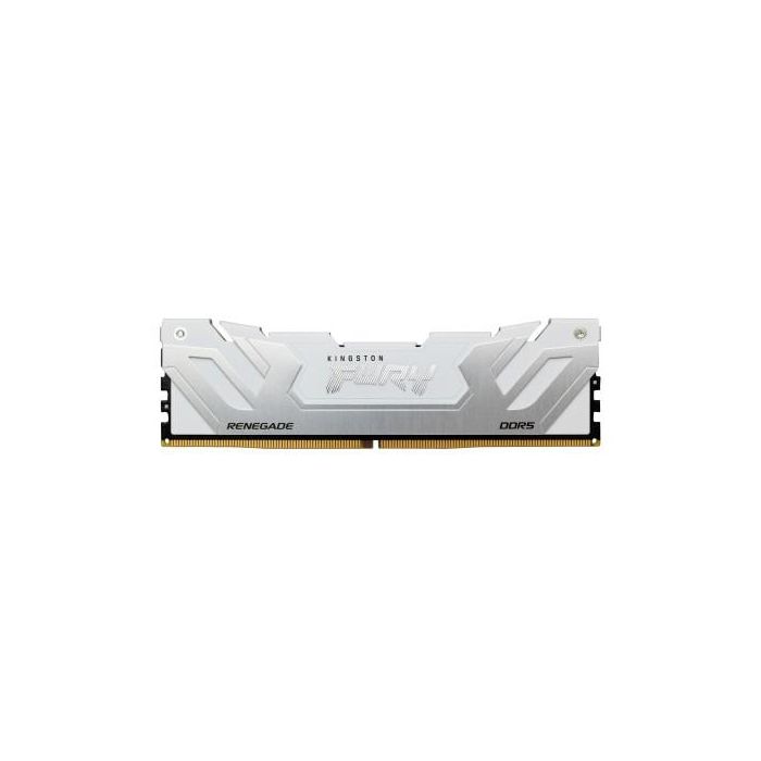 Kingston 48GB (2x24GB) 8400MT/s DDR5 CL40 CUDIMM Kit FURY Renegade White XMP para PC 3