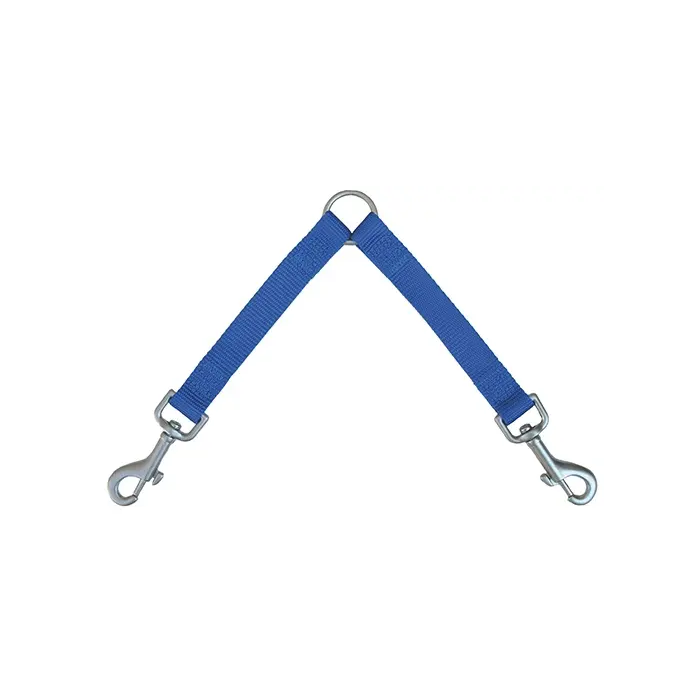 Freedog Correa de Nylon Duo Azul 15 mm x 35 cm