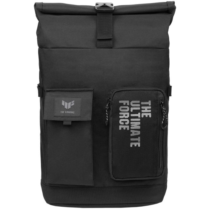 ASUS VP4700 Mochila para Portátil TUF Gaming, 17 pulgadas, Compartimento Acolchado, Poliéster, Negra